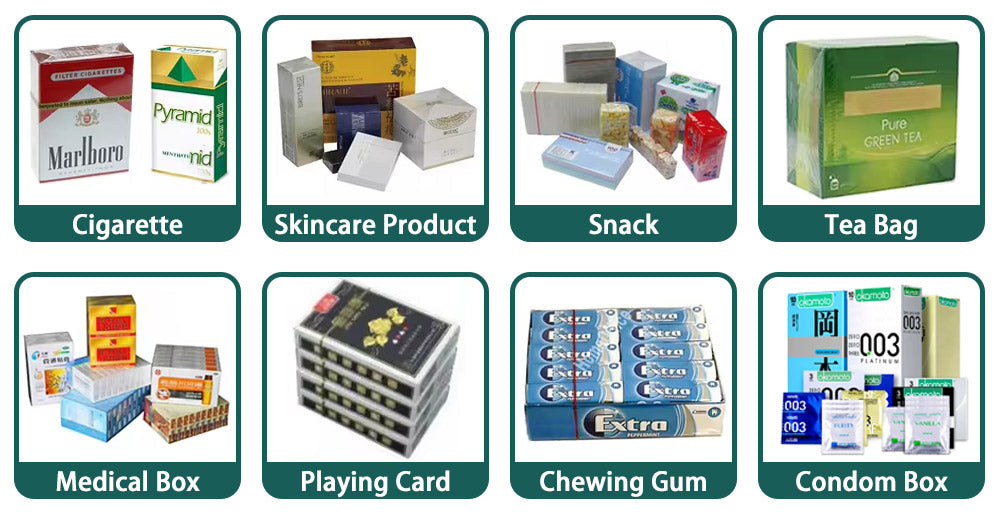 Henwi HWMB-Manual 3D Cellophane Film Wrapping Machine Box Sealing Box Overwrapping Transparent BOPP Film Overwrapping Packing Machine