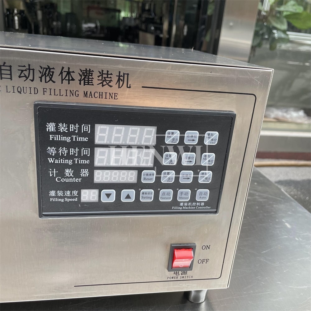 Henwi HWFM-S-1MF 1 насадка полуавтоматическая магнитная насосная модель машина для розлива жидкостей одноголовочная машина для розлива в бутылки и банки