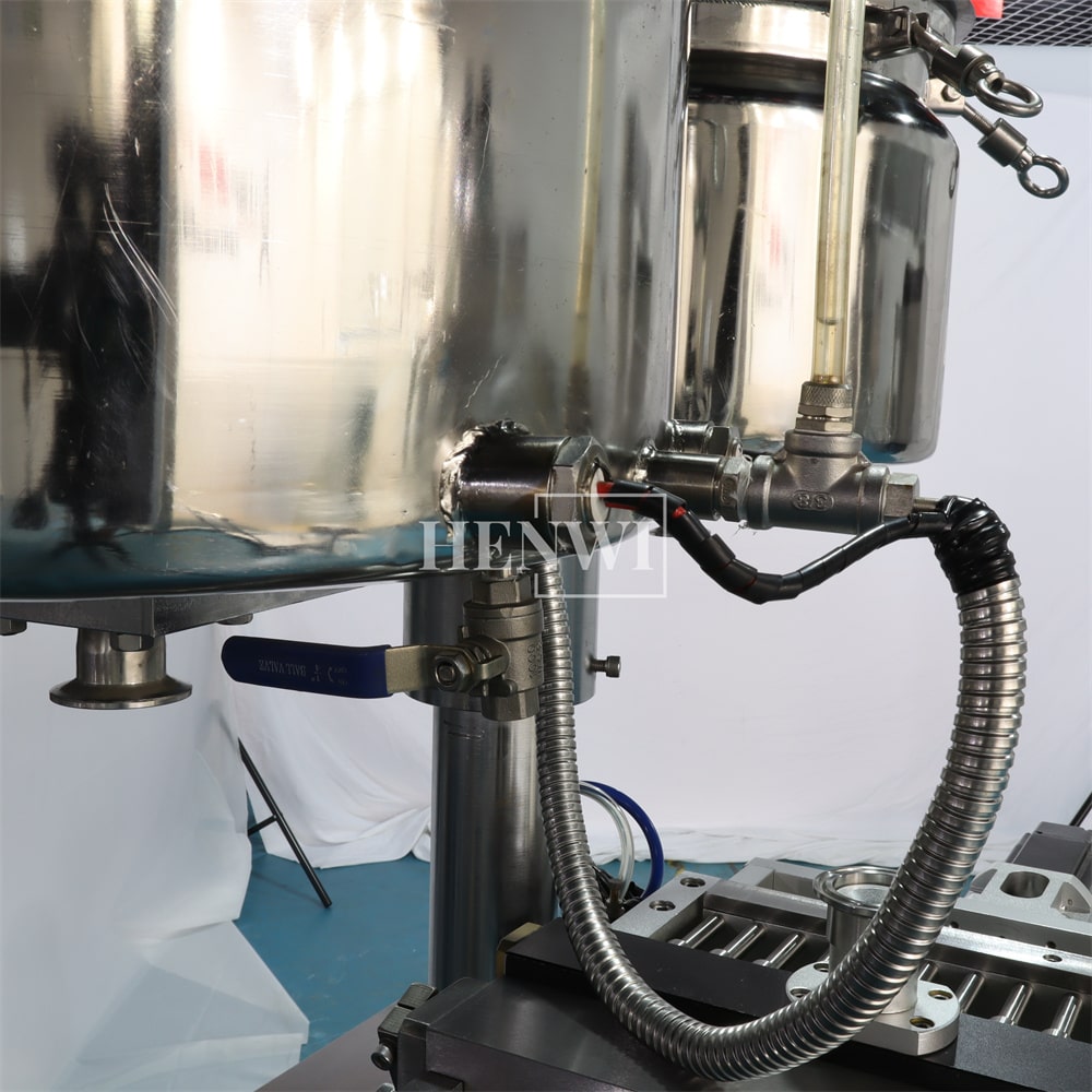 Henwi HWKH-12 Holes Lipstick Filling Machine Eye Liner Mascara Lipstick Lipgloss Filler Lip Balm Oil Nail Polish Heating Stirring Filler Machine