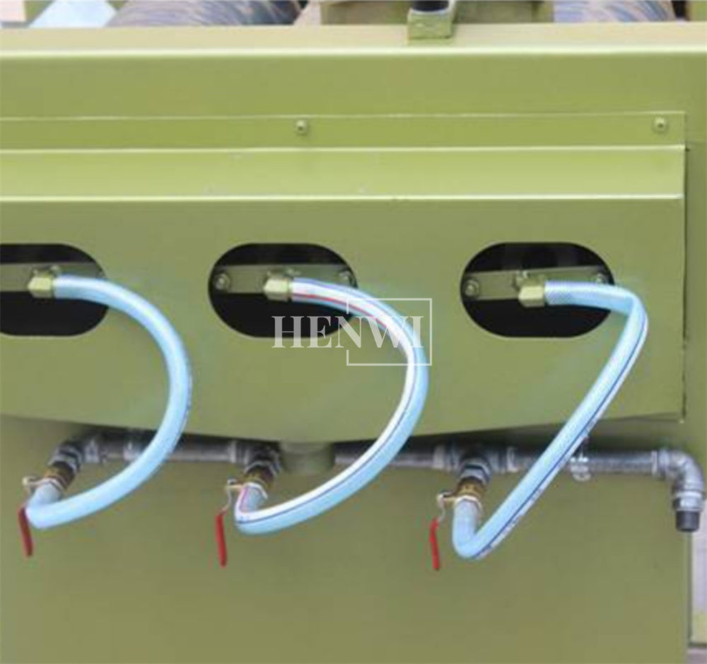 Henwi HWKH-S260 Model Three Roll Mill Lipstick Raw Material Lipgloss Powder Grinding Crushing Machine Eye Shadow Makeup Powder Pulverizer