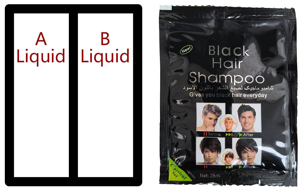 Henwi HWSM-Four Lane 2 in 1 Liquid Sachet Filler Sealer Hair Dye Color Dying Cream Gel Filling Packing Machine