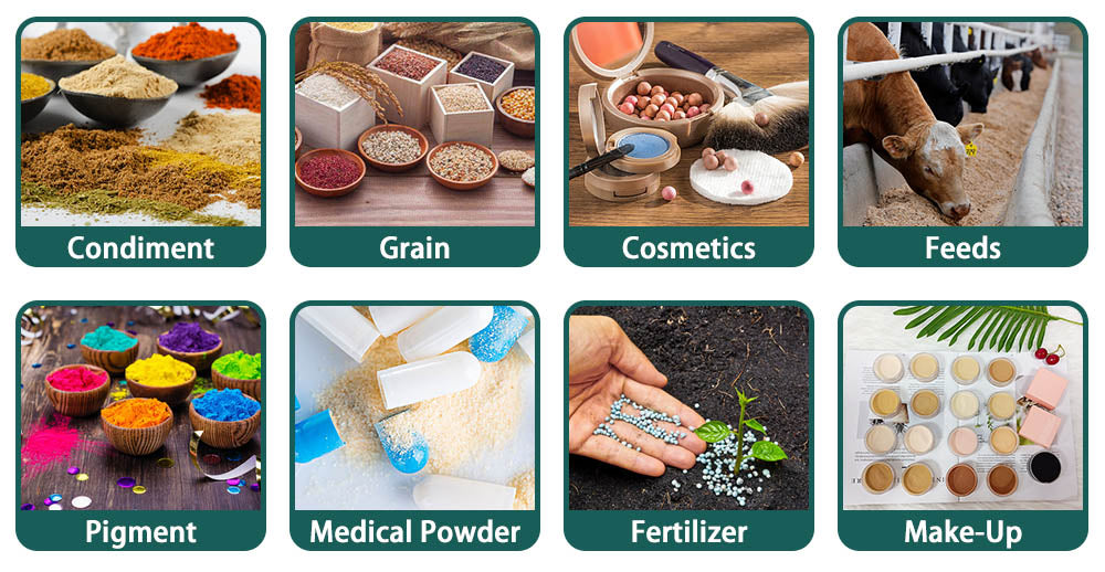 Henwi HWCZ-Vibrating Powder Sifter Machine Color Cosmetic Eye Shadow Pressed Powder Blusher Vibrating Sieve Shaker Screen Sifter