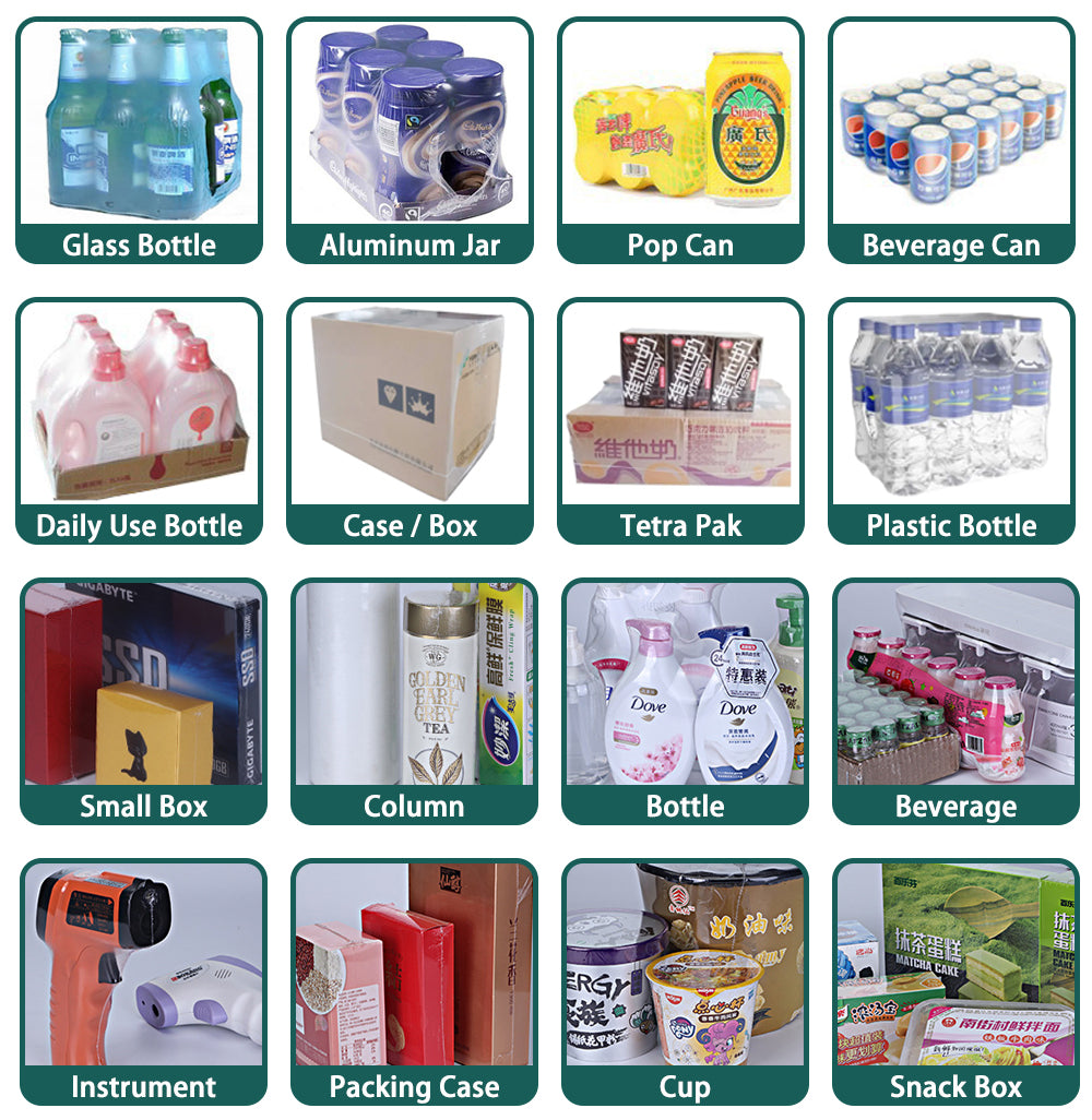 Henwi HWMB-Middle Size Heating Shrinking Tunnel PE PP POF PVC PET PA OPS Film Hot Wind Heater Shrinker Machine