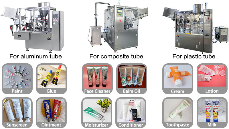 Introduction of tube filling sealing machine series for cosmetics and food and daily chemical and medical product