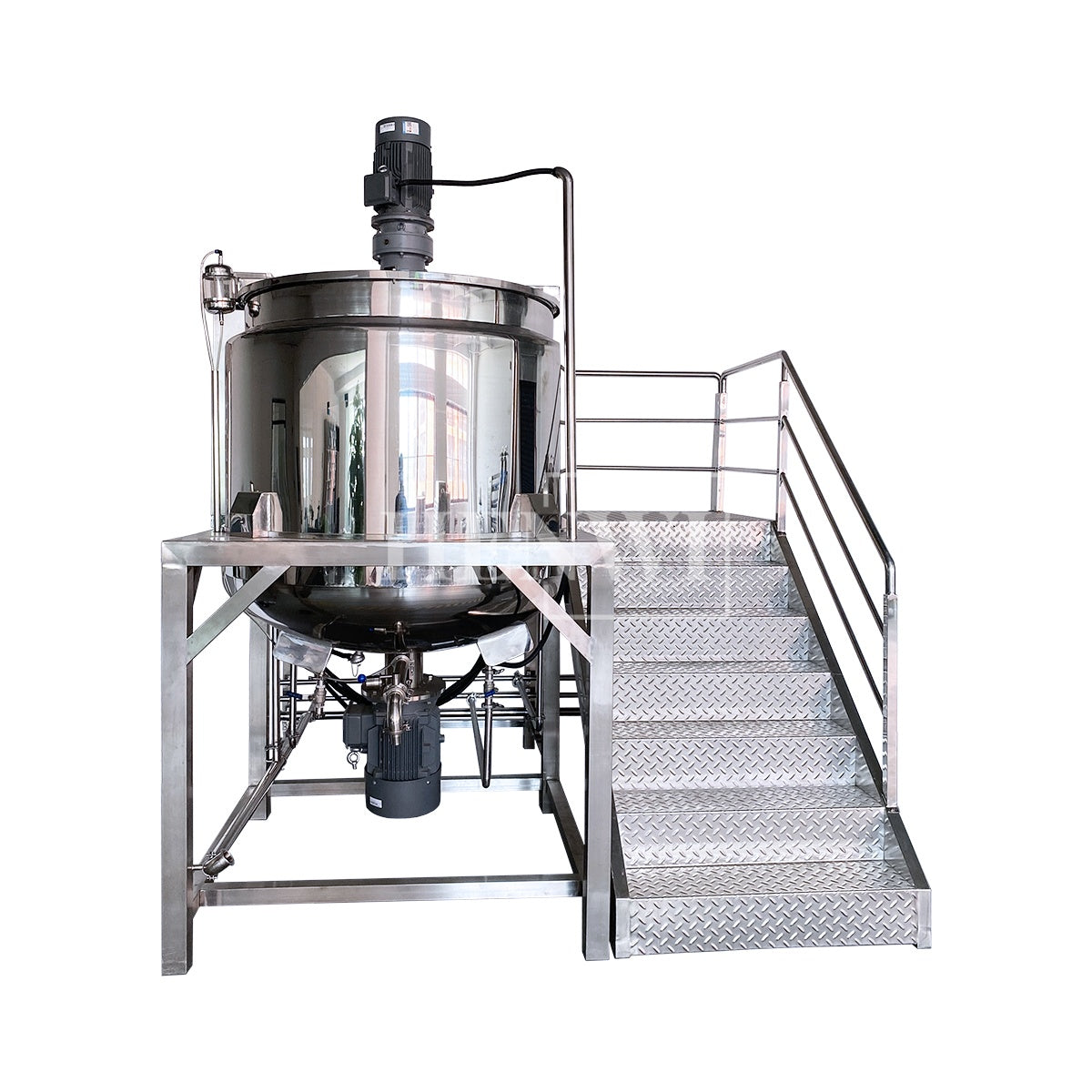 Liquid Homogenizing Mixer Tank