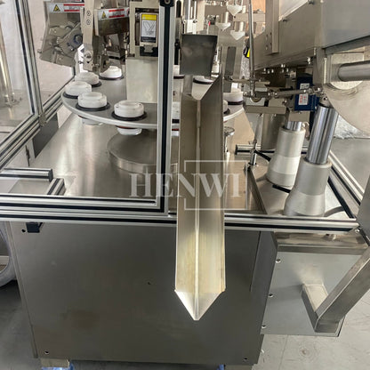 Máquina automática de llenado y sellado de tubos de plástico blando Henwi HWTM-HS Máquina de llenado y sellado de tubos PET y sellador térmico
