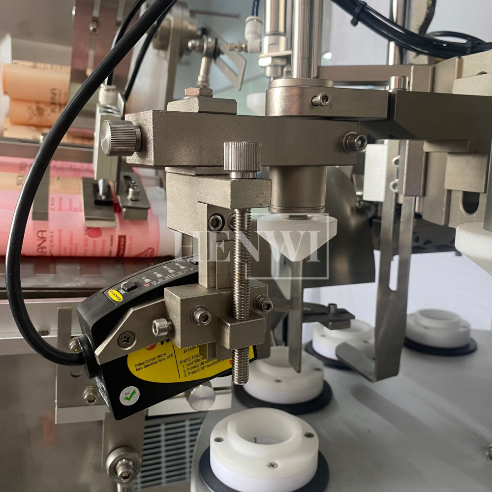 Máquina automática de llenado y sellado de tubos de plástico blando Henwi HWTM-HS Máquina de llenado y sellado de tubos PET y sellador térmico