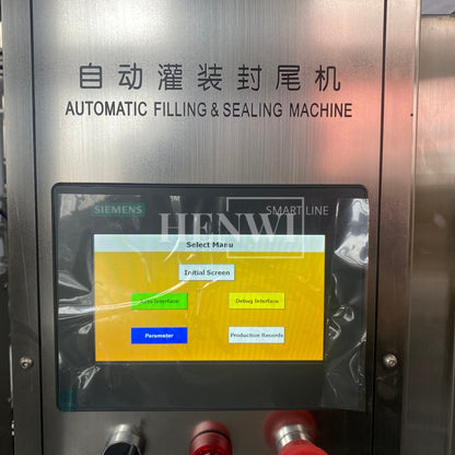 Máquina automática de llenado y sellado de tubos de plástico blando Henwi HWTM-HS Máquina de llenado y sellado de tubos PET y sellador térmico