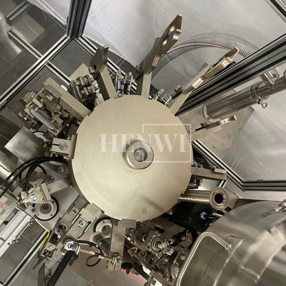 Máquina automática de llenado y sellado de tubos de plástico blando Henwi HWTM-HS Máquina de llenado y sellado de tubos PET y sellador térmico