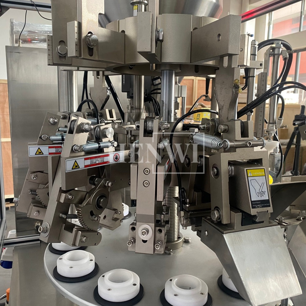 Máquina automática de llenado y sellado de tubos de plástico blando Henwi HWTM-HS Máquina de llenado y sellado de tubos PET y sellador térmico
