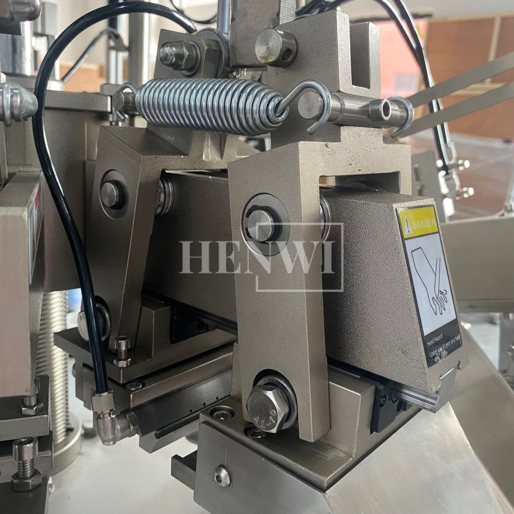 Máquina automática de llenado y sellado de tubos de plástico blando Henwi HWTM-HS Máquina de llenado y sellado de tubos PET y sellador térmico