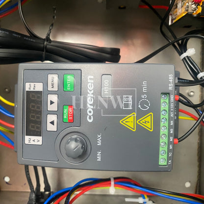 Henwi HWAM-3 Meters POM Belt Conveyor Collecting Table POM Chain Board Belt With SUS Operating Platform Conveying Equipment