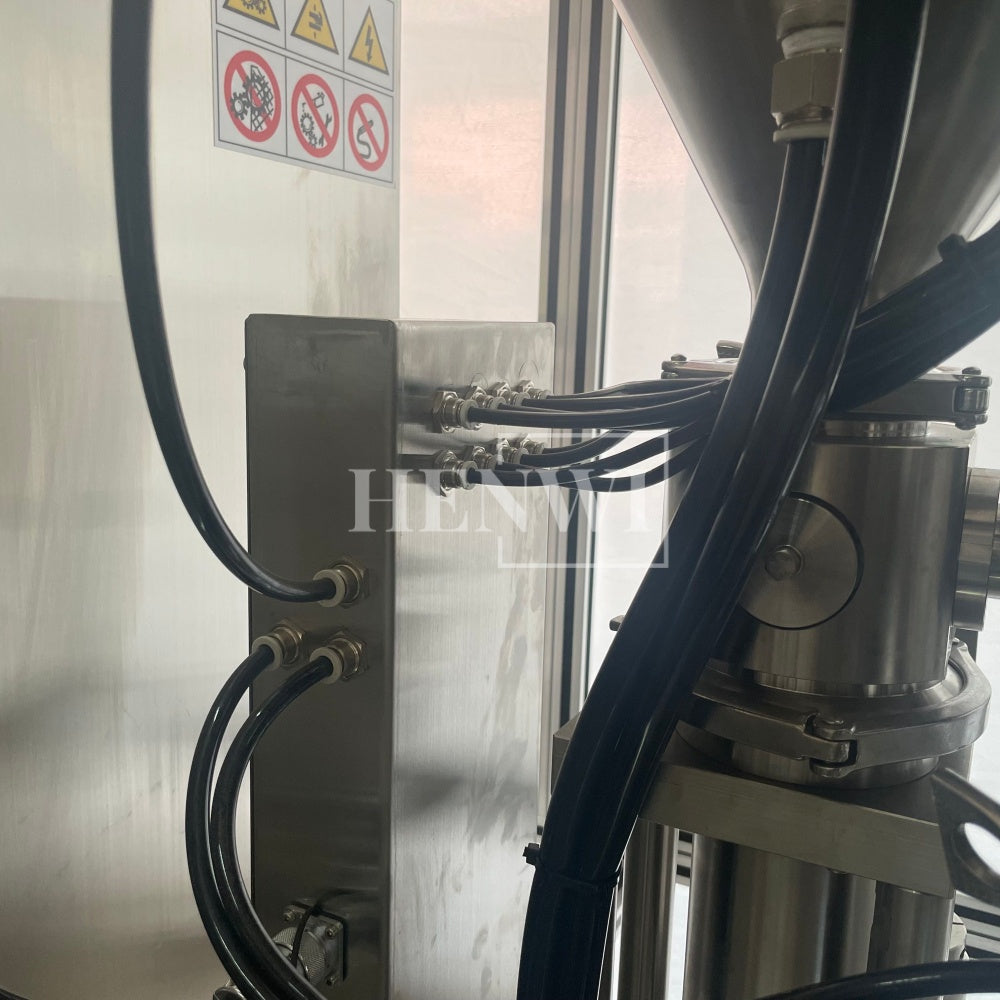 Máquina automática de llenado y sellado de tubos de plástico blando Henwi HWTM-HS Máquina de llenado y sellado de tubos PET y sellador térmico