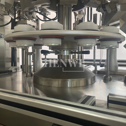 Máquina automática de llenado y sellado de tubos de plástico blando Henwi HWTM-HS Máquina de llenado y sellado de tubos PET y sellador térmico