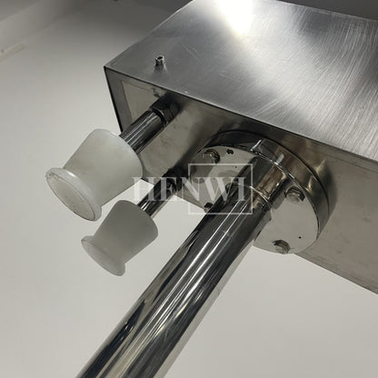 Tanque mezclador de calentamiento y homogeneización de emulsión al vacío con tapa de elevación hidráulica Henwi HWVM-FT-50L