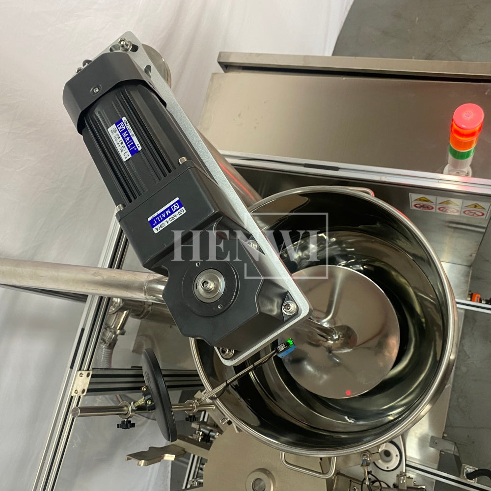 Máquina automática de llenado y sellado de tubos de plástico blando Henwi HWTM-HS Máquina de llenado y sellado de tubos PET y sellador térmico