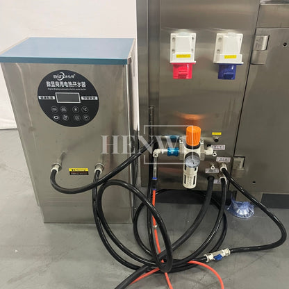 Máquina automática de llenado y sellado de tubos de plástico blando Henwi HWTM-HS Máquina de llenado y sellado de tubos PET y sellador térmico