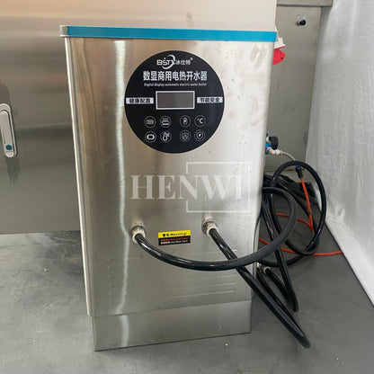 Máquina automática de llenado y sellado de tubos de plástico blando Henwi HWTM-HS Máquina de llenado y sellado de tubos PET y sellador térmico