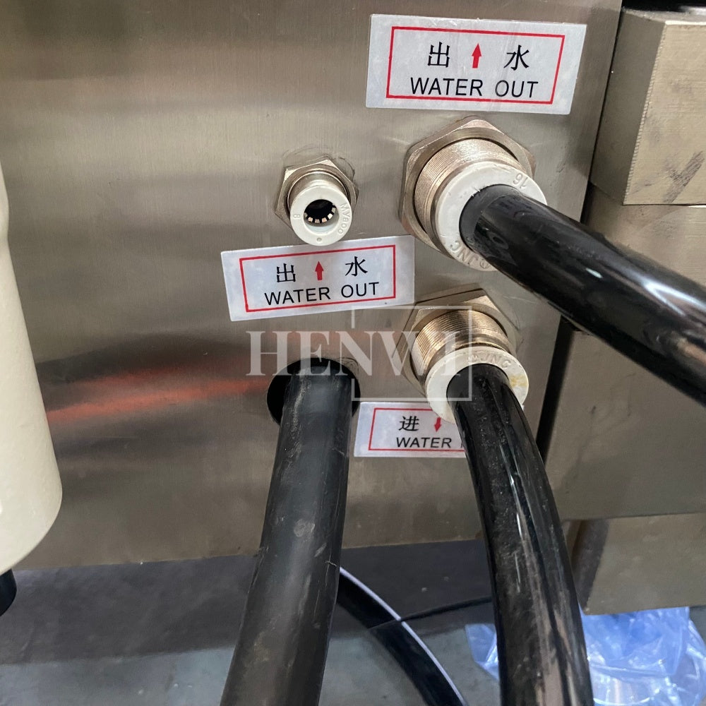 Máquina automática de llenado y sellado de tubos de plástico blando Henwi HWTM-HS Máquina de llenado y sellado de tubos PET y sellador térmico