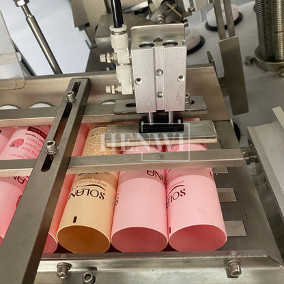 Máquina automática de llenado y sellado de tubos de plástico blando Henwi HWTM-HS Máquina de llenado y sellado de tubos PET y sellador térmico