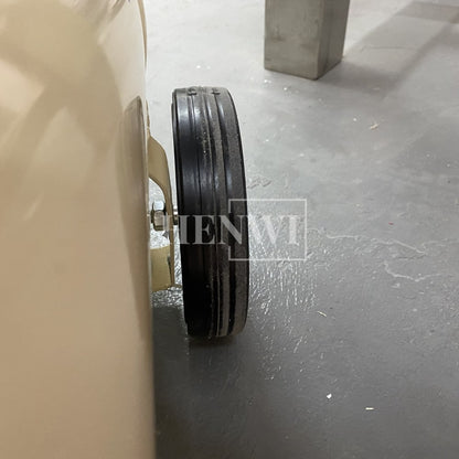 Henwi HWAM-1.1KW Mobile Air Compressor Silent 2HP Paint Sprayer Oilless Dental Industrial Motor Pump Mini Piston Oil Free Air Compressor