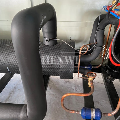 Henwi HWAM-20HP Cold Water Freezing Cooling Machine With 2000L Water Storage Tank Water Chiller Refrigerator Machine