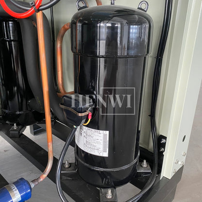 Henwi HWAM-20HP Cold Water Freezing Cooling Machine With 2000L Water Storage Tank Water Chiller Refrigerator Machine