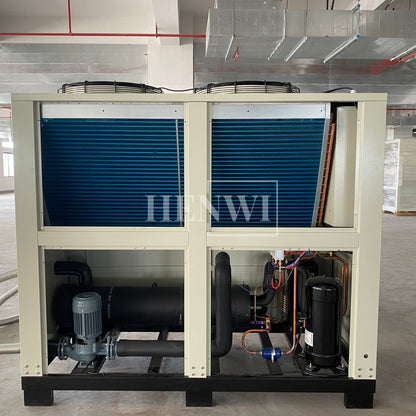 Henwi HWAM-20HP Cold Water Freezing Cooling Machine With 2000L Water Storage Tank Water Chiller Refrigerator Machine