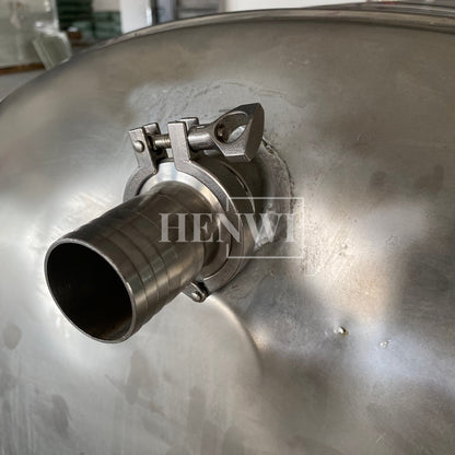 Henwi HWAM-20HP Cold Water Freezing Cooling Machine With 2000L Water Storage Tank Water Chiller Refrigerator Machine