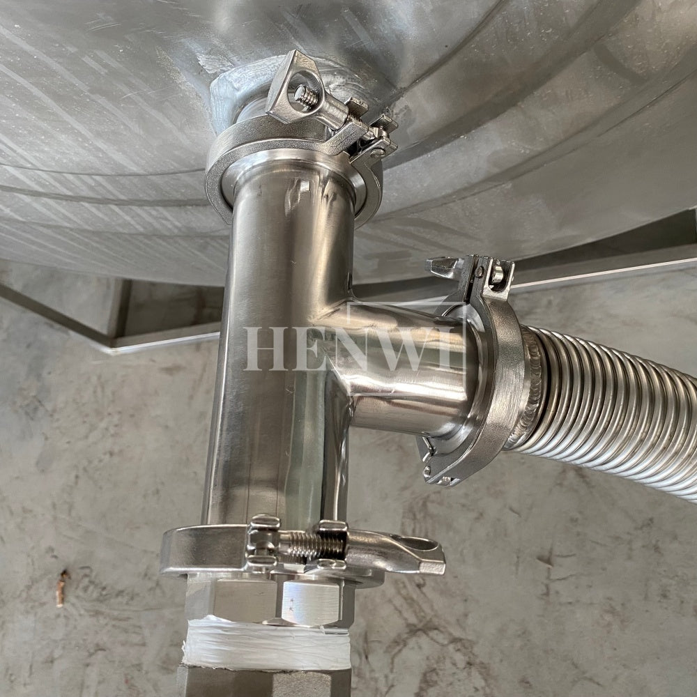 Henwi HWAM-20HP Cold Water Freezing Cooling Machine With 2000L Water Storage Tank Water Chiller Refrigerator Machine