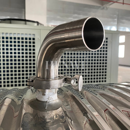 Henwi HWAM-20HP Cold Water Freezing Cooling Machine With 2000L Water Storage Tank Water Chiller Refrigerator Machine