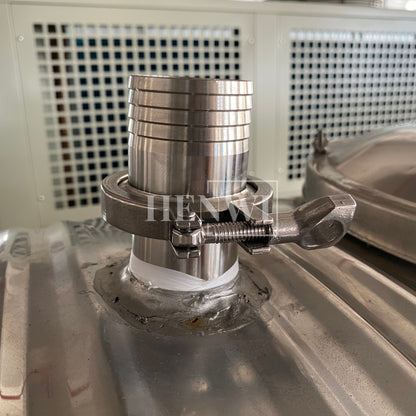 Henwi HWAM-20HP Cold Water Freezing Cooling Machine With 2000L Water Storage Tank Water Chiller Refrigerator Machine