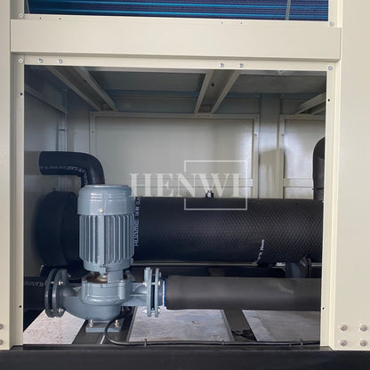 Henwi HWAM-20HP Cold Water Freezing Cooling Machine With 2000L Water Storage Tank Water Chiller Refrigerator Machine