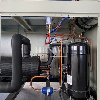Henwi HWAM-20HP Cold Water Freezing Cooling Machine With 2000L Water Storage Tank Water Chiller Refrigerator Machine