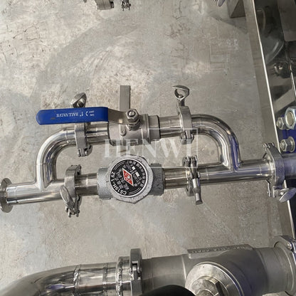 Henwi HWAM-Hot Water Heating Supplying Machine Plate Model Heat Exchanger System With 3000L Water Insulated Storage Tank And Steam Generator