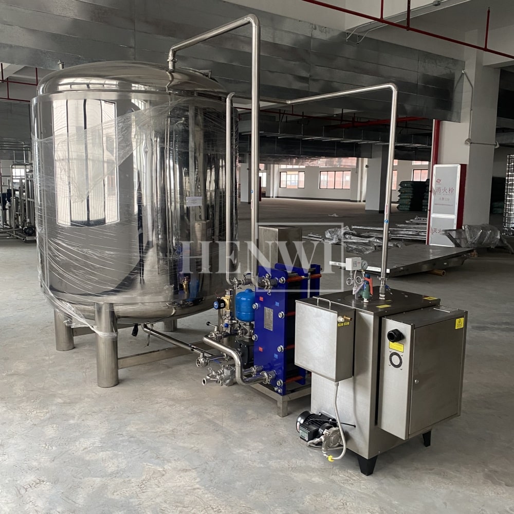 Henwi HWAM-Hot Water Heating Supplying Machine Plate Model Heat Exchanger System With 3000L Water Insulated Storage Tank And Steam Generator