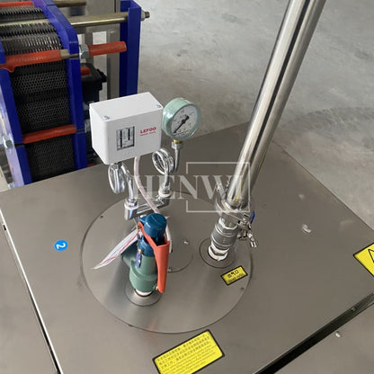 Henwi HWAM-Hot Water Heating Supplying Machine Plate Model Heat Exchanger System With 3000L Water Insulated Storage Tank And Steam Generator