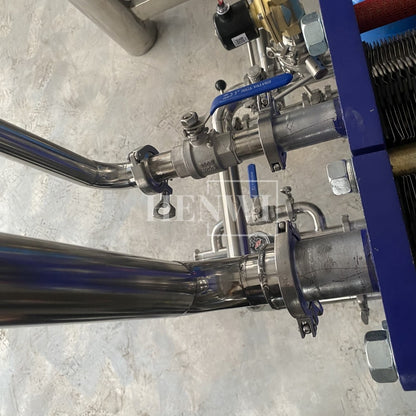 Henwi HWAM-Hot Water Heating Supplying Machine Plate Model Heat Exchanger System With 3000L Water Insulated Storage Tank And Steam Generator