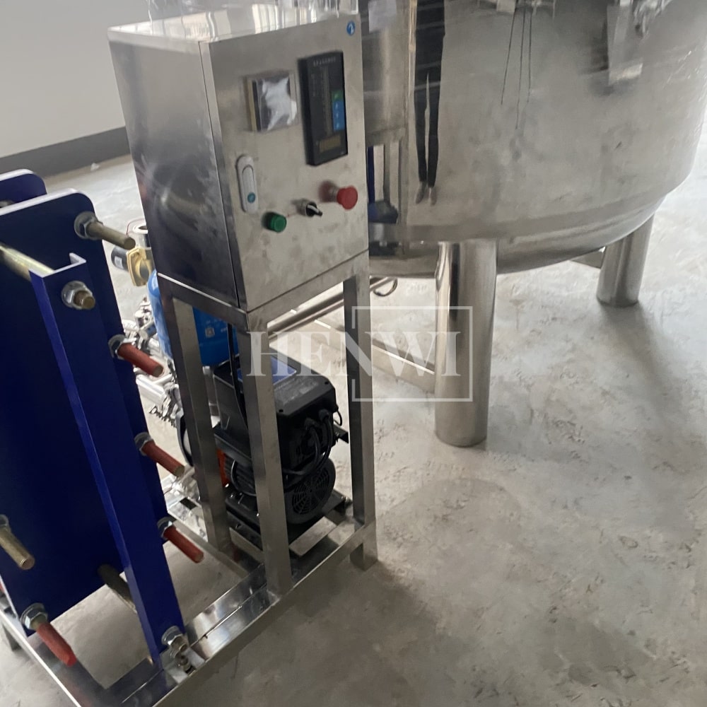 Henwi HWAM-Hot Water Heating Supplying Machine Plate Model Heat Exchanger System With 3000L Water Insulated Storage Tank And Steam Generator