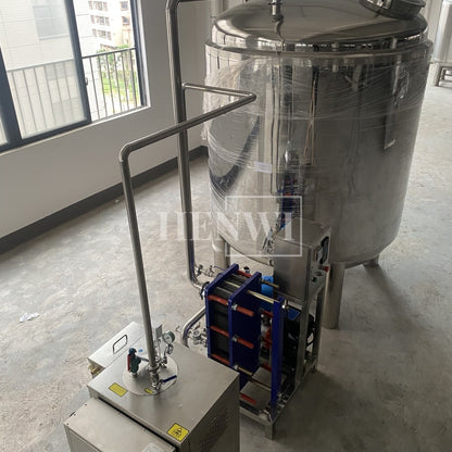 Henwi HWAM-Hot Water Heating Supplying Machine Plate Model Heat Exchanger System With 3000L Water Insulated Storage Tank And Steam Generator