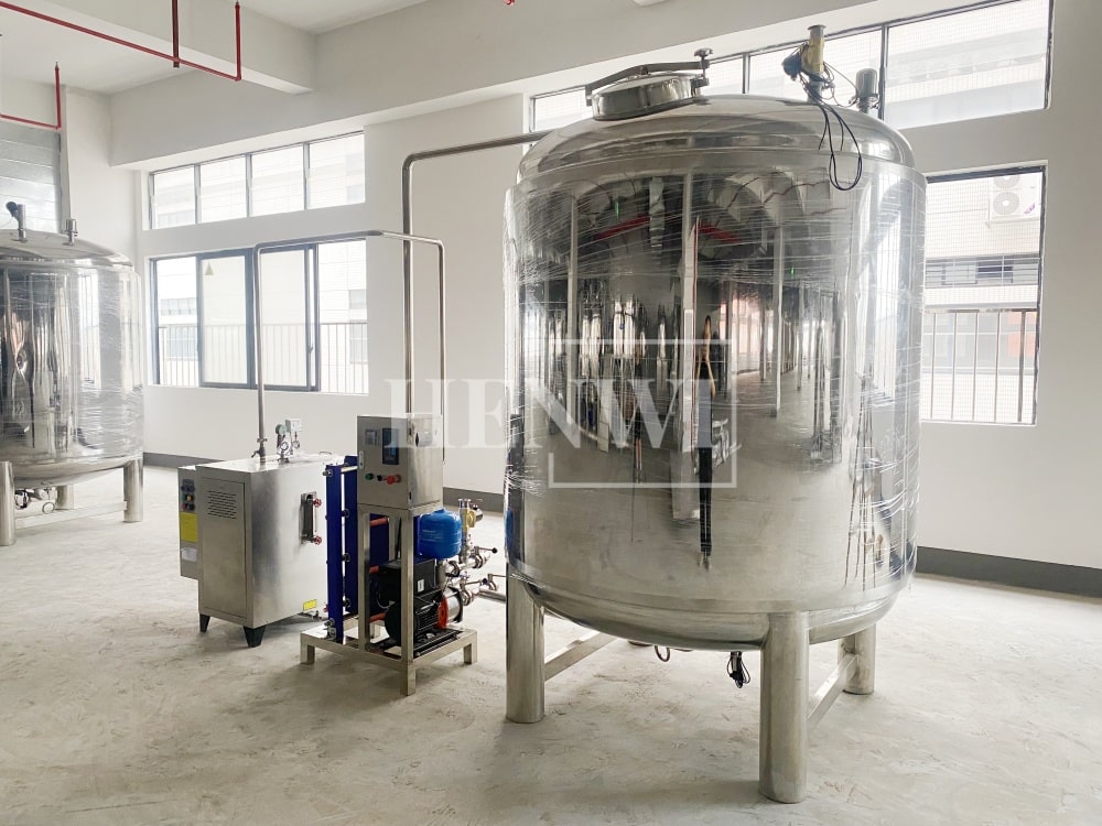 Henwi HWAM-Hot Water Heating Supplying Machine Plate Model Heat Exchanger System With 3000L Water Insulated Storage Tank And Steam Generator