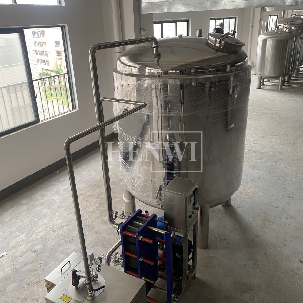 Henwi HWAM-Hot Water Heating Supplying Machine Plate Model Heat Exchanger System With 3000L Water Insulated Storage Tank And Steam Generator