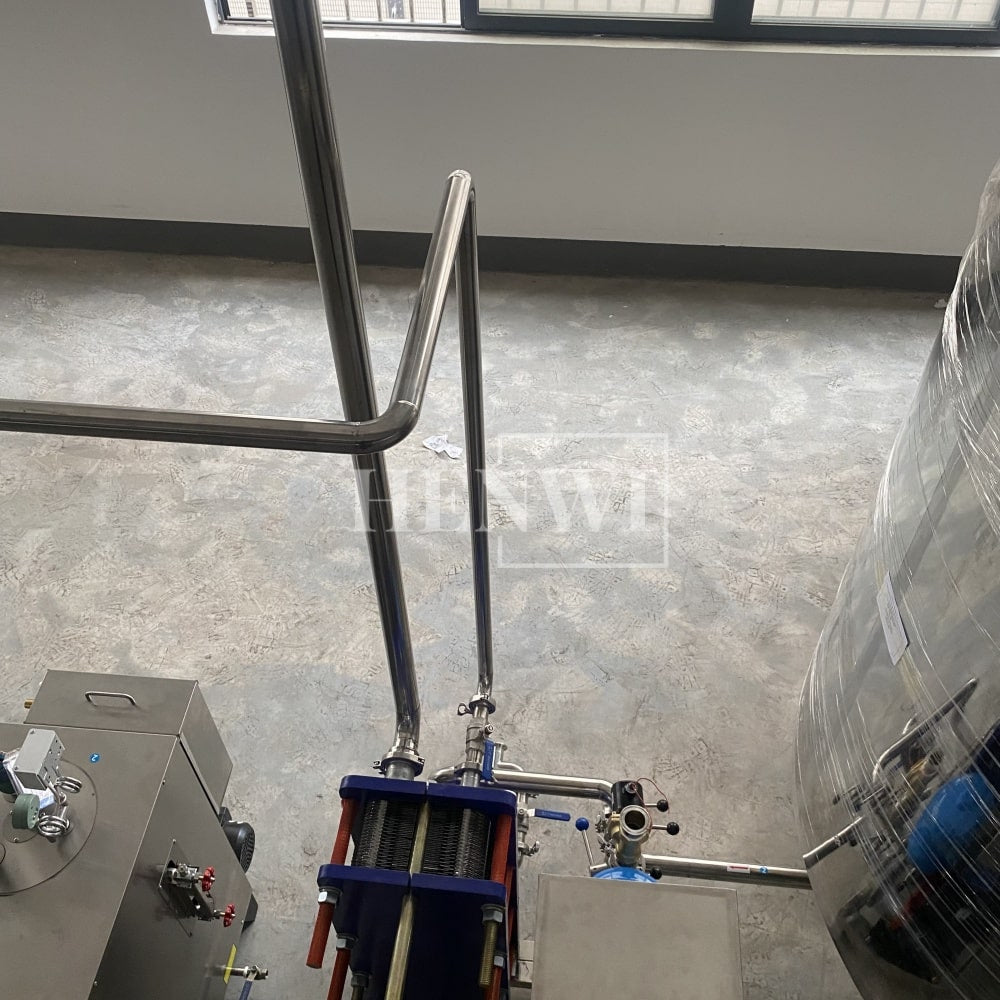 Henwi HWAM-Hot Water Heating Supplying Machine Plate Model Heat Exchanger System With 3000L Water Insulated Storage Tank And Steam Generator