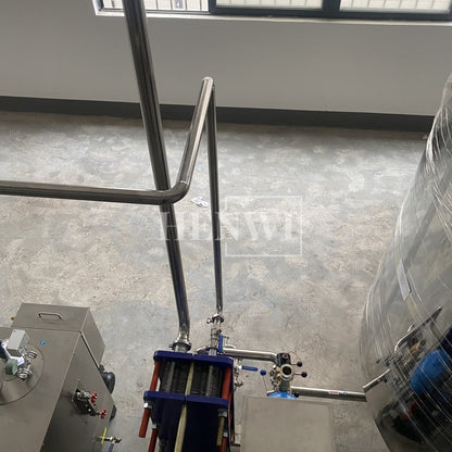Henwi HWAM-Hot Water Heating Supplying Machine Plate Model Heat Exchanger System With 3000L Water Insulated Storage Tank And Steam Generator