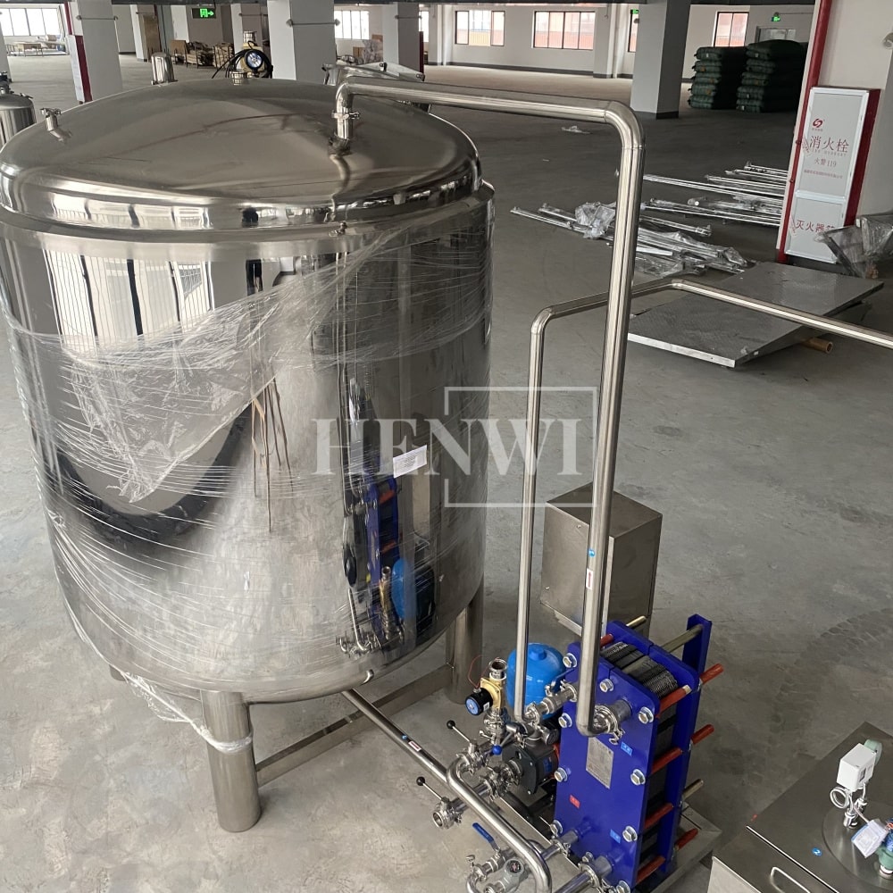 Henwi HWAM-Hot Water Heating Supplying Machine Plate Model Heat Exchanger System With 3000L Water Insulated Storage Tank And Steam Generator