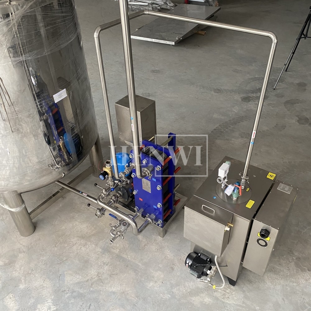 Henwi HWAM-Hot Water Heating Supplying Machine Plate Model Heat Exchanger System With 3000L Water Insulated Storage Tank And Steam Generator