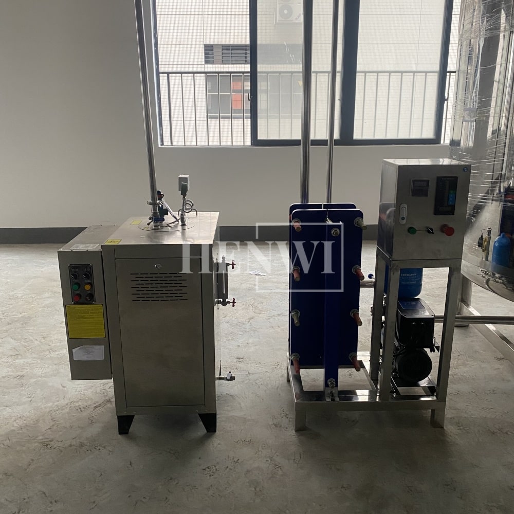 Henwi HWAM-Hot Water Heating Supplying Machine Plate Model Heat Exchanger System With 3000L Water Insulated Storage Tank And Steam Generator