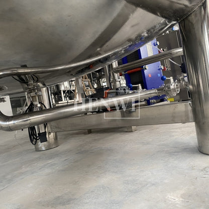 Henwi HWAM-Hot Water Heating Supplying Machine Plate Model Heat Exchanger System With 3000L Water Insulated Storage Tank And Steam Generator