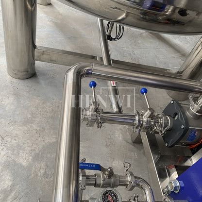 Henwi HWAM-Hot Water Heating Supplying Machine Plate Model Heat Exchanger System With 3000L Water Insulated Storage Tank And Steam Generator