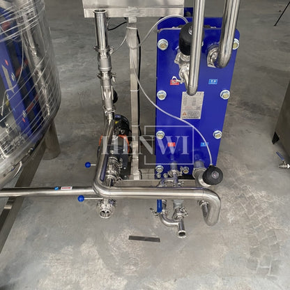 Henwi HWAM-Hot Water Heating Supplying Machine Plate Model Heat Exchanger System With 3000L Water Insulated Storage Tank And Steam Generator